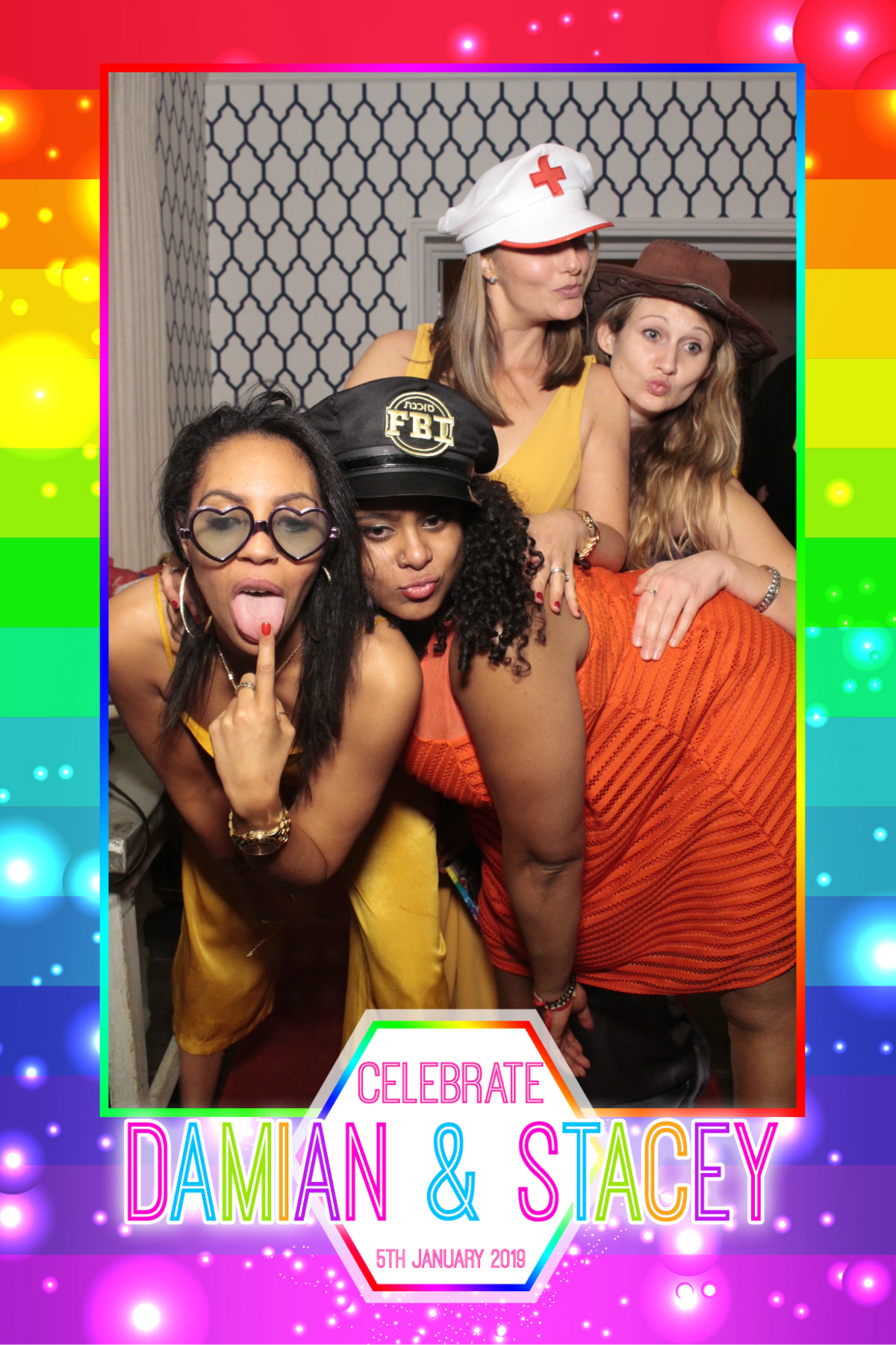 Damian and Stacey's Wedding | View more photos from the event at gallery.myphotoboothexperience.co.uk/u/MyPhotoBoothExperienceLtd/Damian-and-Staceys-Wedding